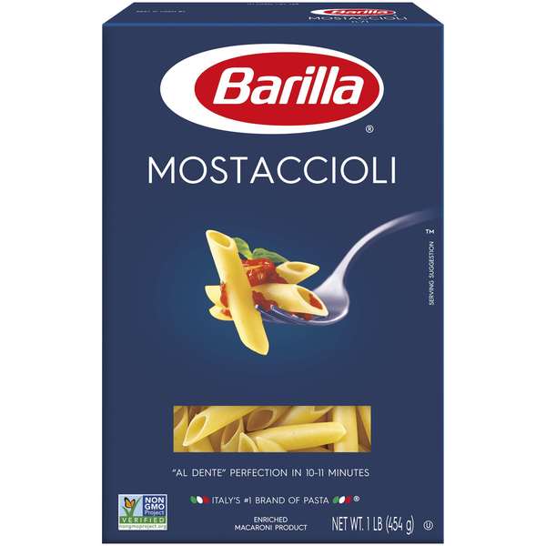Barilla Barilla Mostaccioli Pasta 16 oz., PK12 1000010537